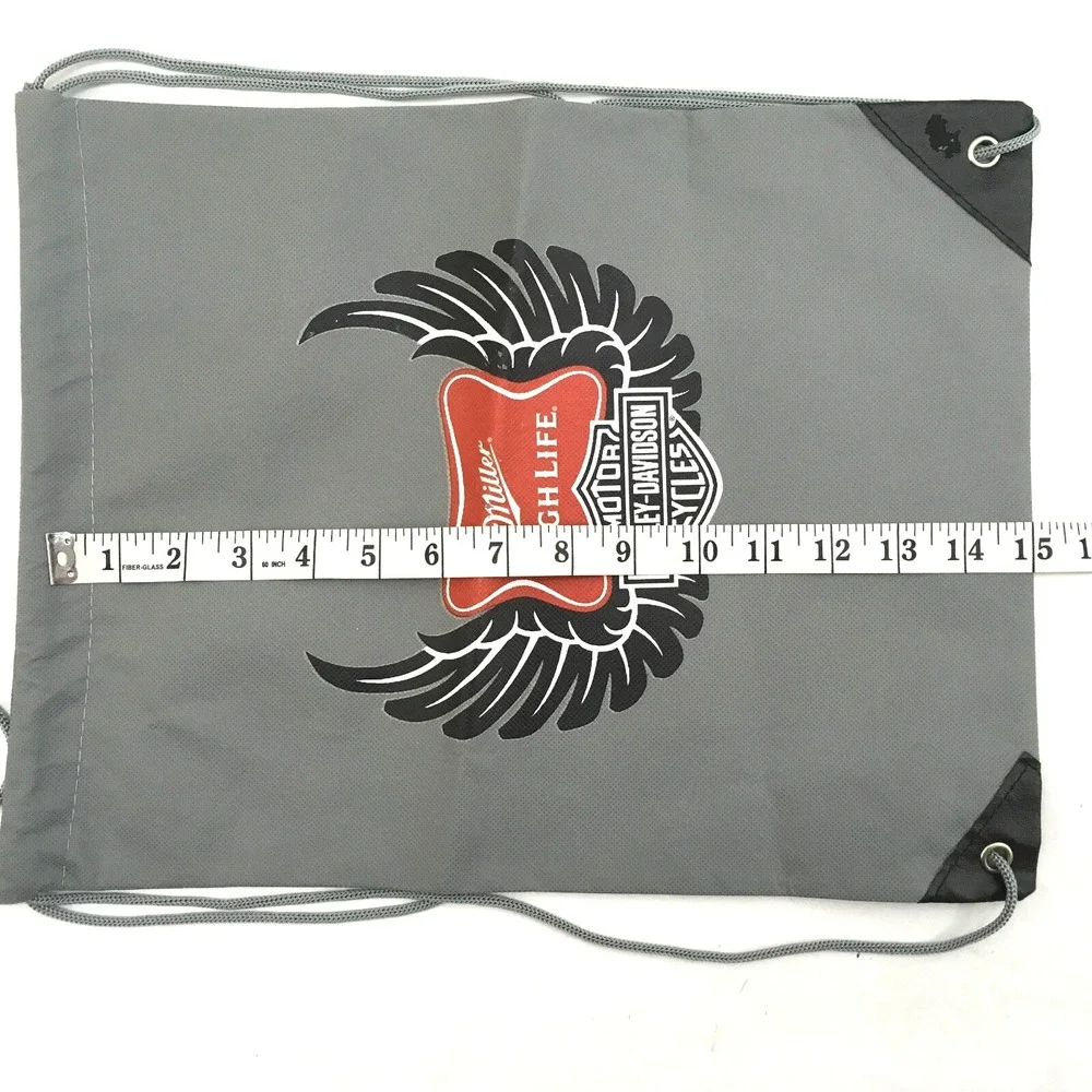 Harley-Davidson Lightweight String Backpack Promotional Item 15